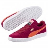 Puma Suede Classic Shoes For Women Brown Red/Coral 018CTCUL