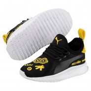 Puma Minions Shoes Girls Black/White/Yellow 031EXQJO