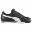 Puma Roma Shoes Mens Black/White/Silver 045HLTDL