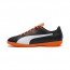 Puma Spirit Indoor Shoes For Men Black/White/Orange 047UXXOS