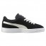 Puma Suede Shoes Boys Black/White 053ZKAUD
