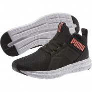 Puma Enzo Shoes Girls Black/Pink 062HVSDA