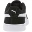 Puma Smash Shoes Mens Black/White/Silver 078LVVRZ