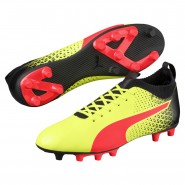 Puma Evoknit Outdoor Shoes Mens Yellow/Red/Black 092OWGJR