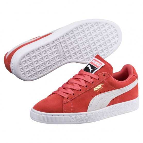 Puma Suede Classic Shoes For Women Brown Coral/White 093JTXLP