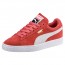 Puma Suede Classic Shoes For Women Brown Coral/White 093JTXLP