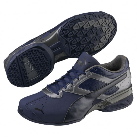 Puma Tazon 6 Shoes Mens Navy/Black 095ILYHQ