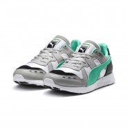 Puma Rs-100 Lifestyle Shoes Mens Grey Purple/Green/White 197ABULZ
