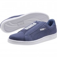 Puma Smash Lifestyle Shoes Womens Blue Indigo/White 229WEMFK