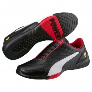 Puma Scuderia Ferrari Shoes Mens Black/White 239GWHHM