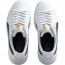 Puma Clyde Shoes Womens White/Navy/Gold 291PQRUM