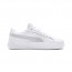 Puma Smash Shoes Womens White/White 310KRONJ
