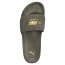 Puma Suede Sandals For Men Grey/Gold 321SUTFD