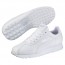Puma Turin Shoes Boys White 357EKDJP