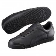 Puma Roma Shoes Mens Black 367CZRJL