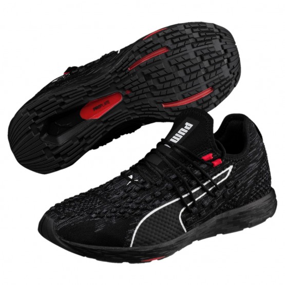 Puma Speed Shoes For Men Black/White 371VCVQQ