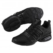 Puma Cell Shoes Mens Black/Dark Grey 377IARDD