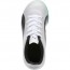 Puma Spirit Shoes Boys White/Black/Silver 378WPHWJ