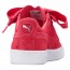 Puma Suede Heart Shoes Girls Pink 387LHJKE