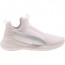 Puma Rebel Mid Shoes Girls Silver 394BKCPP