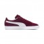 Puma Suede Classic Shoes For Men Dark Red/White 395VMWCI