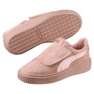 Puma Platform Shoes Womens Beige/Rose 435CMCAW