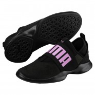 Puma Dare Shoes Womens Black/Purple 461HCASL