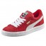 Puma Suede Shoes Boys Red/White 516SBCSF