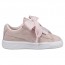 Puma Suede Heart Shoes Girls Pink 517KEJBJ