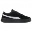 Puma Smash Shoes Womens Black/White 596ZDDAV