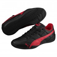 Puma Tune Cat 3 Shoes For Boys Black/Red 617GCPSS