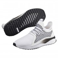 Puma Tsugi Netfit Shoes Mens White/Black 622NDSPW