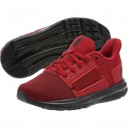 Puma Enzo Shoes Boys Red/Deep Red 656EULJE
