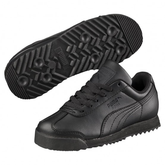 Puma Roma Basic Schuhe Jungen Schwarz 686GZUHT