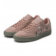 Puma Suede Shoes For Women Pink 704OVGTY