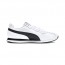 Puma Turin Shoes For Men White/Black 733YIAXJ