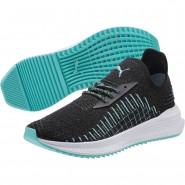 Puma Avid Evoknit Shoes Mens Black/Grey/Blue 752NDYAF