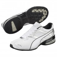 Puma Tazon 6 Shoes Mens White/Silver/Black 758OYDIU