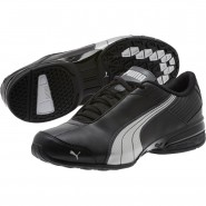 Puma Super Elevate Shoes Mens Black/White/Dark Grey 800XZHWY