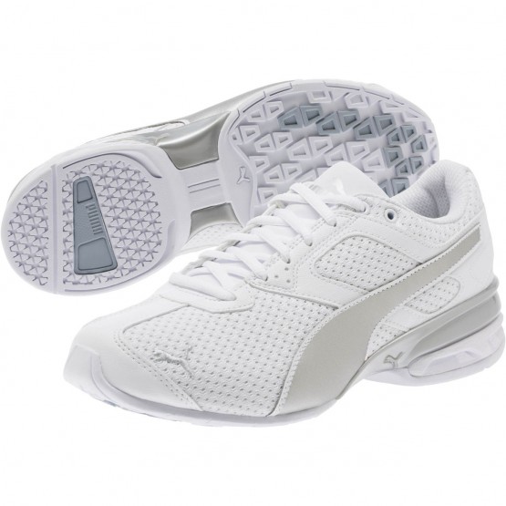 Puma Tazon 6 Shoes Womens White/Silver 811ZOHFY