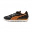 Puma King Shoes Mens Black/Orange 867ZHVYY