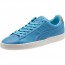 Puma Suede Shoes Mens Light Turquoise/Gold Brown 871SYIHZ