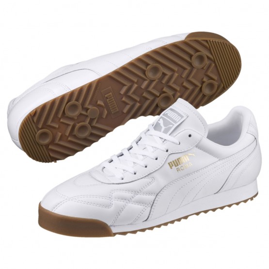 Puma Roma Anniversario Shoes Mens White 873BGGTC