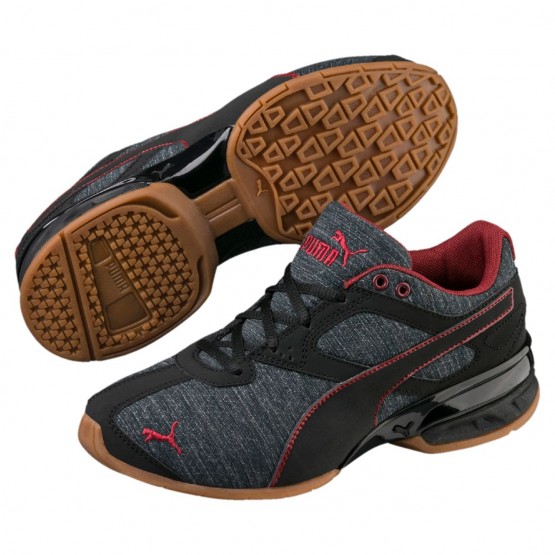 Puma Tazon 6 Shoes Boys Black 878CMRBC