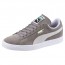 Puma Suede Classic Shoes For Men Grey/White 886KJJIK