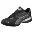 Puma Tazon 6 Shoes Mens Black/Silver 979GSXGL