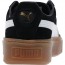 Puma Suede Platform Zapatillas Mujer Negras/Blancas 991BRISI